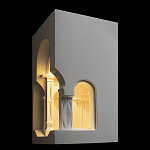 Встраиваемый в стену гипсовый светильник под покраску с арками и рельефными колоннами Antiquity Athena варинант исполнения - 5 | Loft Concept в Саратове