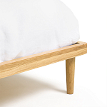 Кровать из массива дуба с пружинным блоком Mateta варинант исполнения - 7 | Loft Concept в Саратове