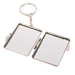 Зеркало брелок складное двухстороннее из натурального камня Малахит Stone Mirrors варинант исполнения - 3 | Loft Concept в Саратове