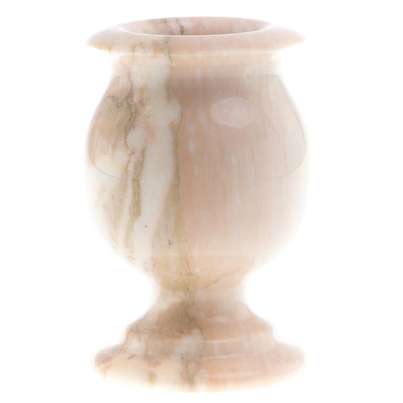 Ваза для цветов из натурального мрамора  Marble Vase Бежевый в Саратове | Loft Concept 