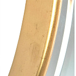 Зеркало в золотой деревянной раме Riviera варинант исполнения - 1 | Loft Concept в Саратове