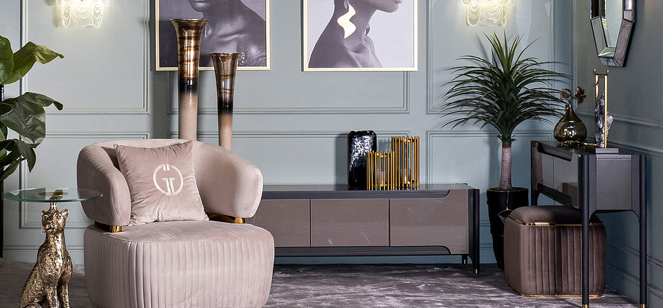 Ваза бежевый конус Sophia 100 Ваза бежевый конус Sophia 100 - Loft-Concept в Саратове