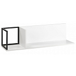Полка навесная белая открытая Strict Lines  варинант исполнения - 1 | Loft Concept в Саратове