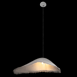 Подвесной светильник с асимметричным волнообразным абажуром и фактурной бахромой по краю Tactile Line варинант исполнения - 5 | Loft Concept в Саратове