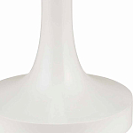 Торшер белый с тканевым абажуром на деревянном основании Graceful Silhouette варинант исполнения - 1 | Loft Concept в Саратове