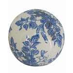  Набор керамических шаров с синей росписью Oriental Blue & White Ornament Vases варинант исполнения - 1 | Loft Concept в Саратове