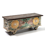 Сундук резной Advaith Carved Antique Chest варинант исполнения - 3 | Loft Concept в Саратове