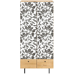 Шкаф с принтом Leaf bouquet варинант исполнения - 2 | Loft Concept в Саратове