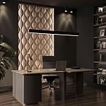 Гипсовая 3D панель с принтографией PM-108 варинант исполнения - 6 | Loft Concept в Саратове