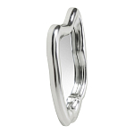 Зеркало в серебряной раме Liquid Iron варинант исполнения - 2 | Loft Concept в Саратове