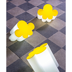 Настольная дизайнерская лампа Poltronova Passiflora Yellow Table Lamp варинант исполнения - 3 | Loft Concept в Саратове