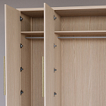 Большой Шкаф Primo Светлый дуб с 3 дверьми и 3 выдвижными ящиками варинант исполнения - 5 | Loft Concept в Саратове