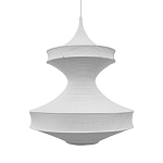 Подвесной вязаный белый светильник «Моника» варинант исполнения - 1 | Loft Concept в Саратове