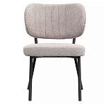 Стул мягкий с серо-бежевой буклированной обивкой Inspiration from Provence варинант исполнения - 1 | Loft Concept в Саратове