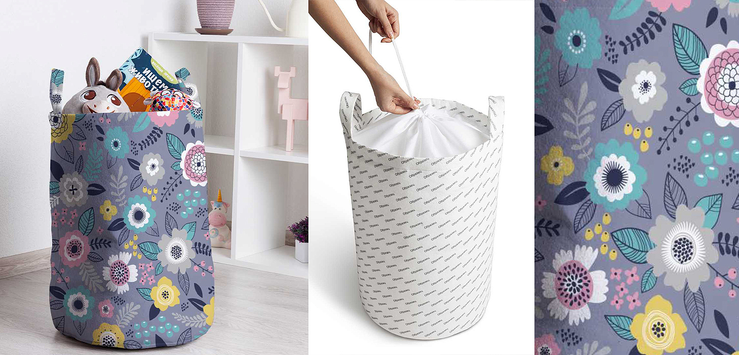Корзина Funny Flowers Basket Корзина Funny Flowers Basket - Loft-Concept в Саратове