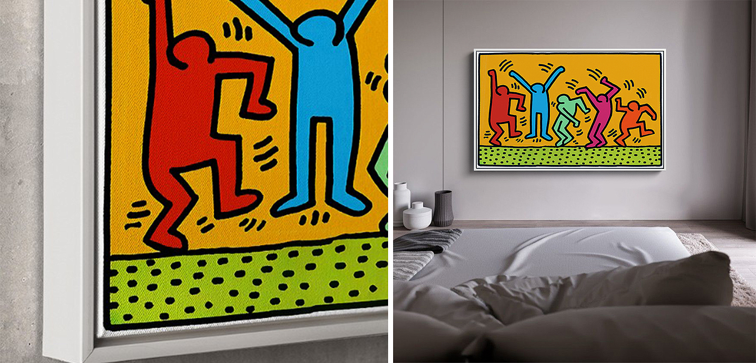 Постер Keith Haring 5 Постер Keith Haring 5 - Loft-Concept в Саратове