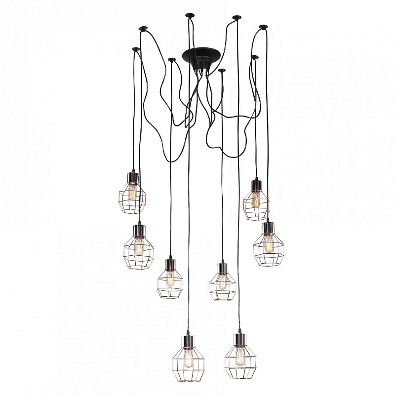 Светильник Loft Wire Cage Copper Spy Медь Светильник Loft Wire Cage Copper Spy Медь в Саратове | Loft Concept