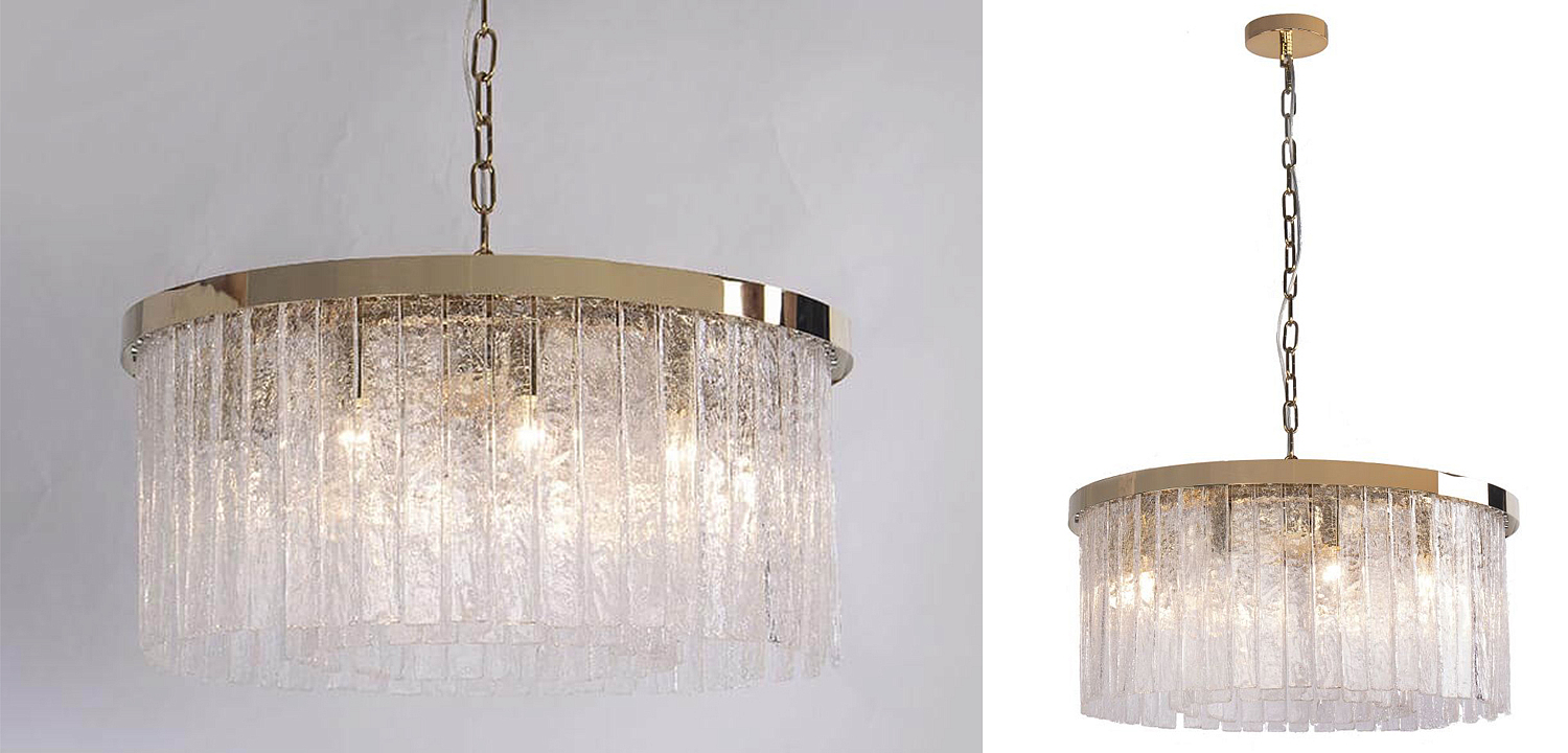Люстра Crystal Harvey Gold Chandelier 60 Люстра Crystal Harvey Gold Chandelier 60 - Loft-Concept в Саратове