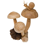 Статуэтка из дерева улитка Animals of the World варинант исполнения - 2 | Loft Concept в Саратове