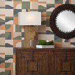 Настольная лампа с прямоугольным белым абажуром Skillful Face варинант исполнения - 6 | Loft Concept в Саратове