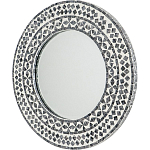 Настенное зеркало Black and white mosaic варинант исполнения - 3 | Loft Concept в Саратове