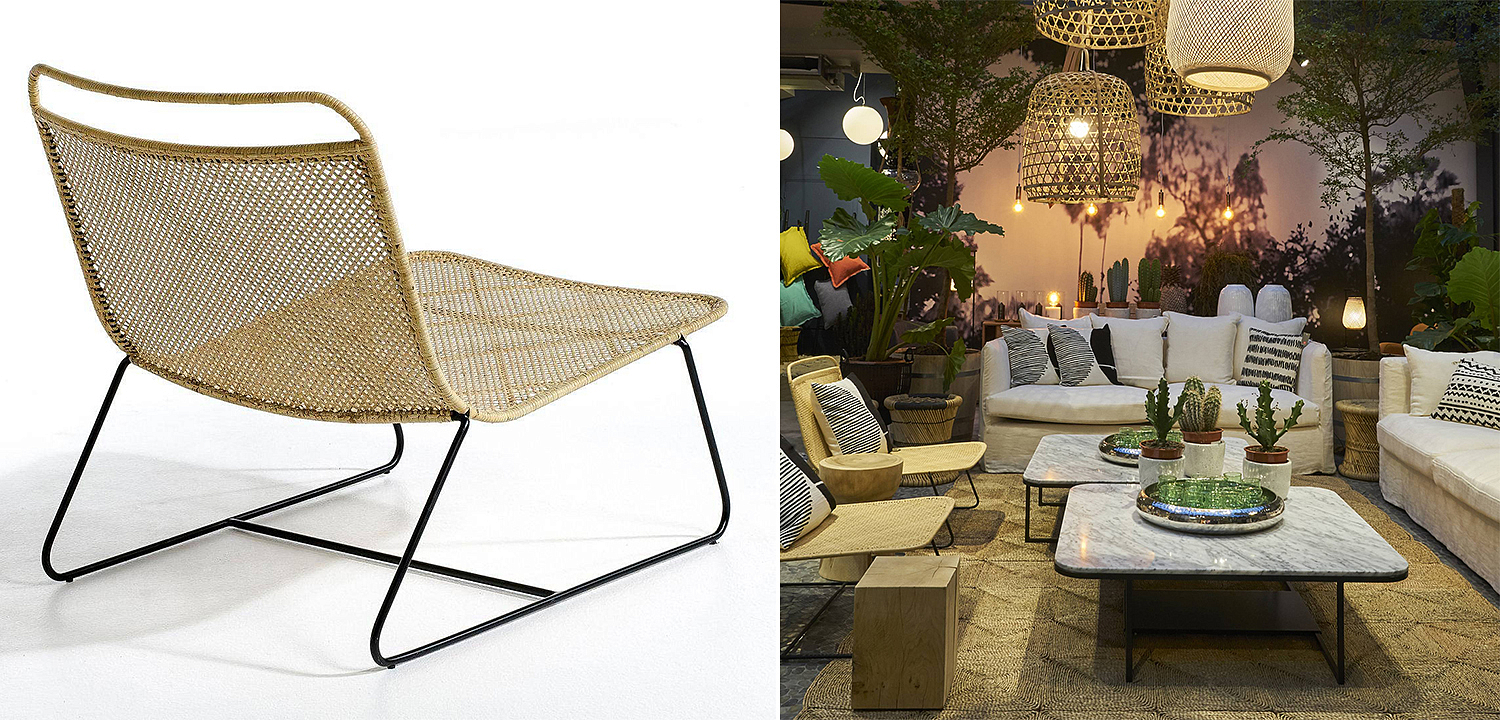 Кресло Lounge Wicker Armchair Кресло Lounge Wicker Armchair - Loft-Concept в Саратове