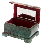 Шкатулка с мозаикой из натуральных камней Stone Casket варинант исполнения - 2 | Loft Concept в Саратове