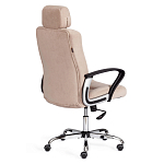 Кресло компьютерное City Chair хром флок варинант исполнения - 3 | Loft Concept в Саратове