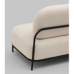 Диван Стоун ткань букле молочный варинант исполнения - 4 | Loft Concept в Саратове