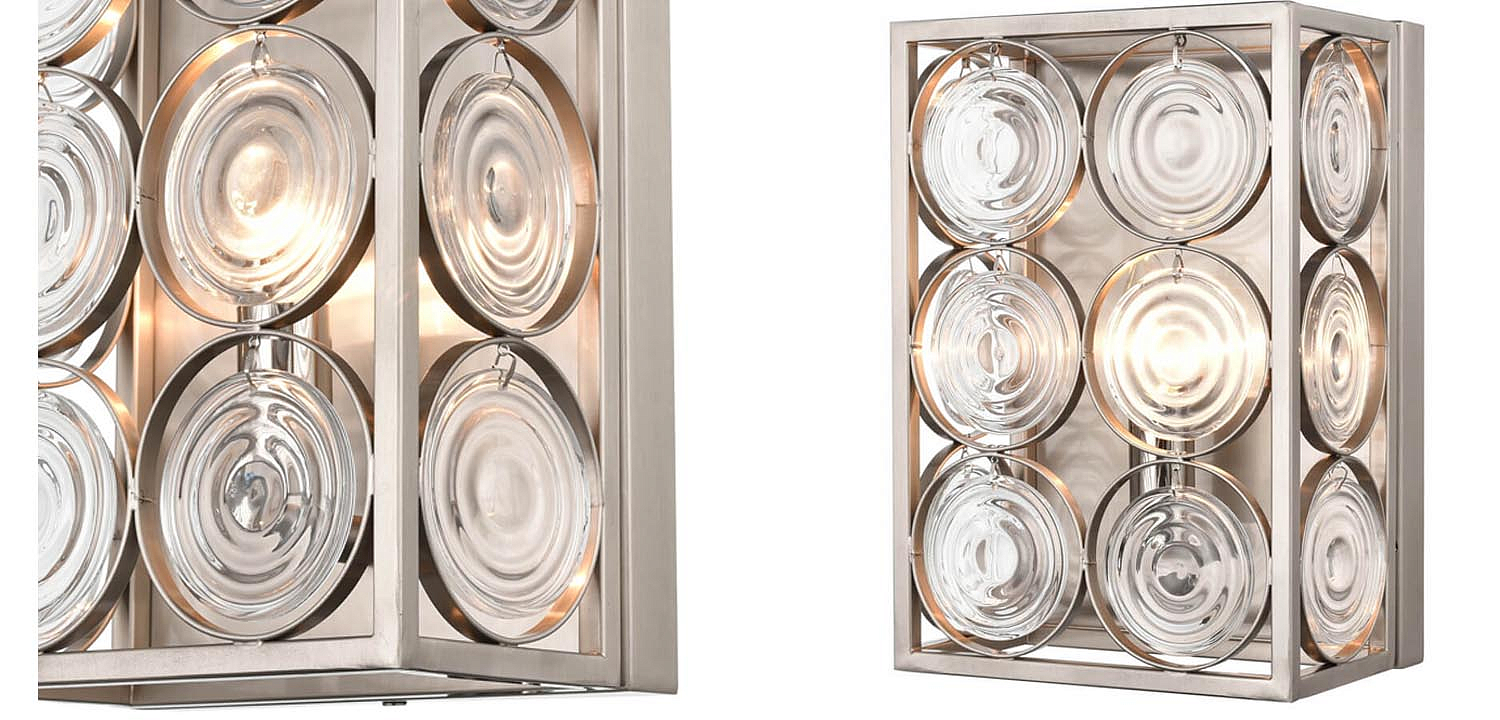 Бра Edalina Sconce nickel satin Бра Edalina Sconce nickel satin - Loft-Concept в Саратове