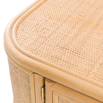 ТВ-тумба из плетеного ротанга Simone Rattan TV Stand варинант исполнения - 6 | Loft Concept в Саратове