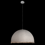 Подвесной светильник в форме купола белого цвета с ажурной бахромой Tactile Line варинант исполнения - 8 | Loft Concept в Саратове