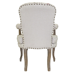 Кресло с изображением сакуры Aubrey Classical Armchair beige flax варинант исполнения - 2 | Loft Concept в Саратове