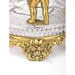 Чаша на бронзовых ножках с тремя ангелами Eden Garden варинант исполнения - 3 | Loft Concept в Саратове