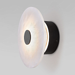 Бра светодиодный с мраморным рассеивателем черный  варинант исполнения - 2 | Loft Concept в Саратове