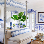 Обои ручная роспись Porto by Alessandra Branca Original colourway on dyed paper варинант исполнения - 1 | Loft Concept в Саратове