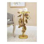 Столик приставной из металла с основанием в виде цветочной композиции Flower Arrangement Table варинант исполнения - 5 | Loft Concept в Саратове