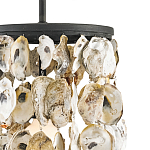 Подвесной светильник с подвесками из устричных раковин Sea Ravens варинант исполнения - 1 | Loft Concept в Саратове