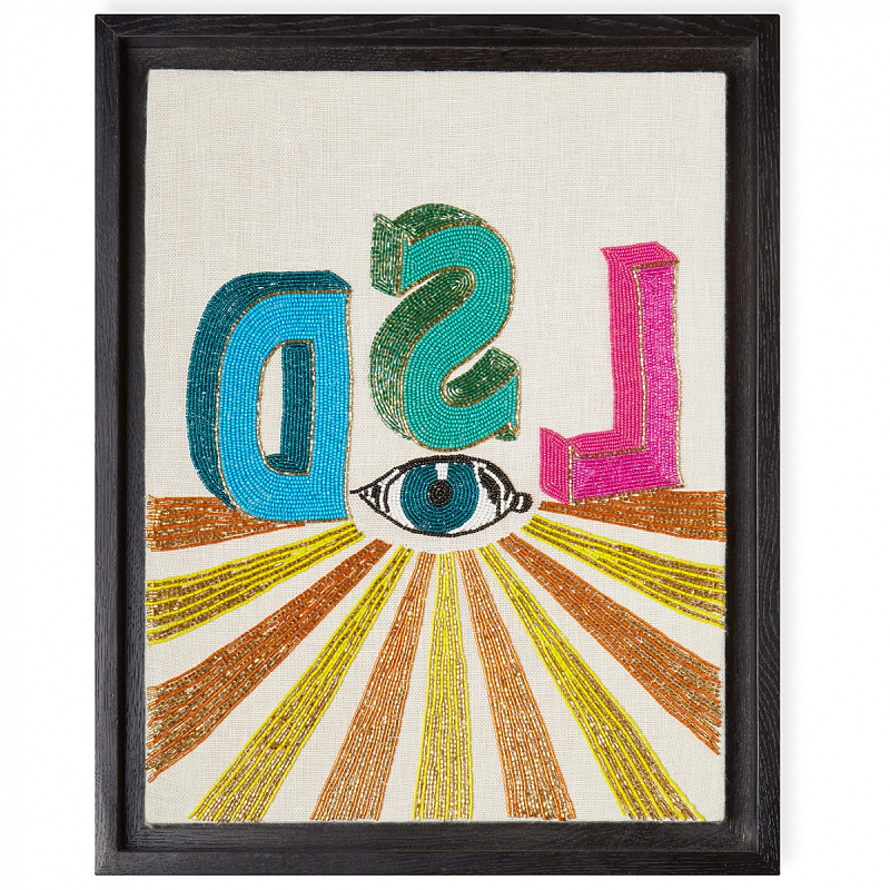 Панно Jonathan Adler LSD BEADED WALL ART Мульти Панно Jonathan Adler LSD BEADED WALL ART Мульти в Саратове | Loft Concept
