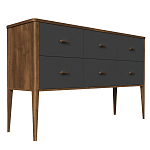 Консоль 6 ящиков из массива бука Tasteful Furniture варинант исполнения - 2 | Loft Concept в Саратове