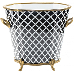 Кашпо Golden handles варинант исполнения - 1 | Loft Concept в Саратове