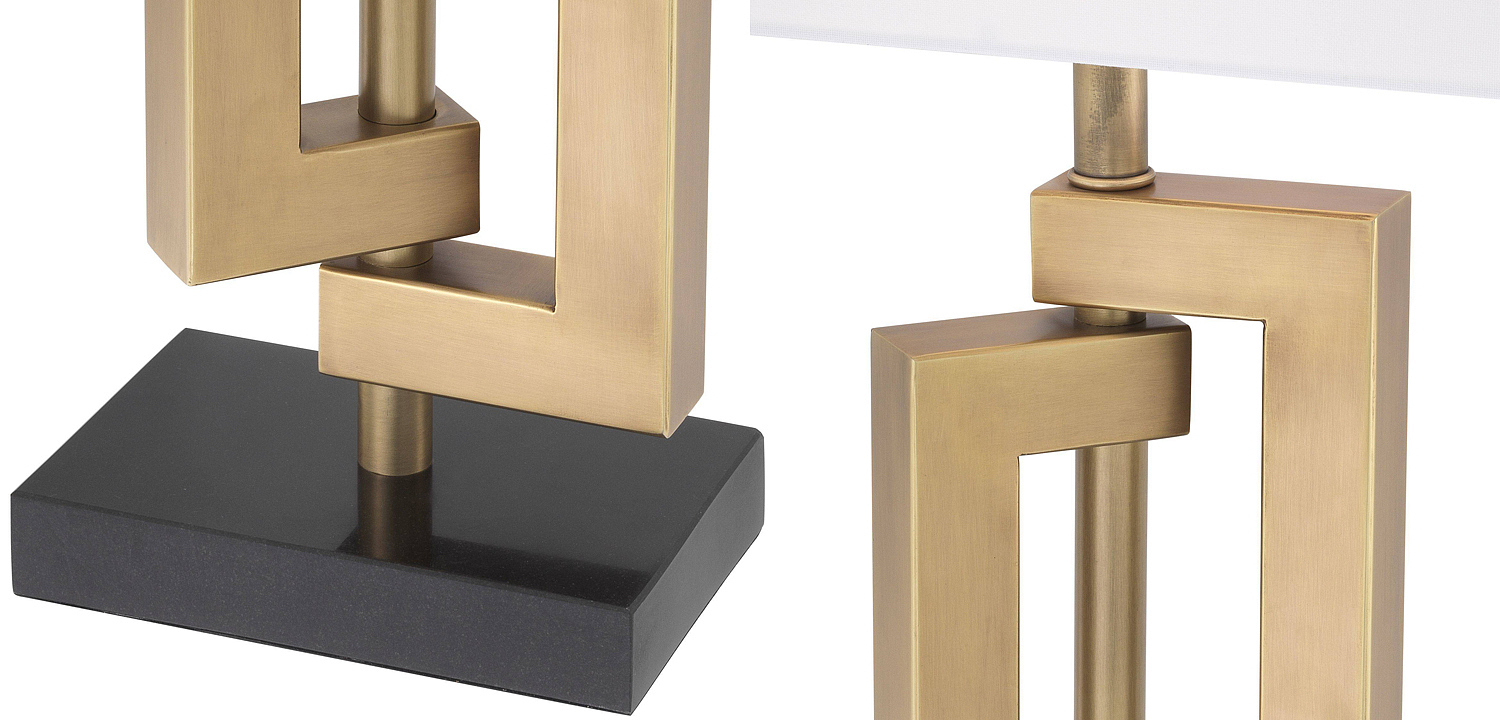 Настольная лампа Eichholtz Table Lamp Leroux brass Настольная лампа Eichholtz Table Lamp Leroux brass - Loft-Concept в Саратове