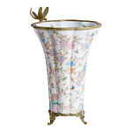 Ваза с бронзовой стрекозой Paradise Dragonfly варинант исполнения - 2 | Loft Concept в Саратове