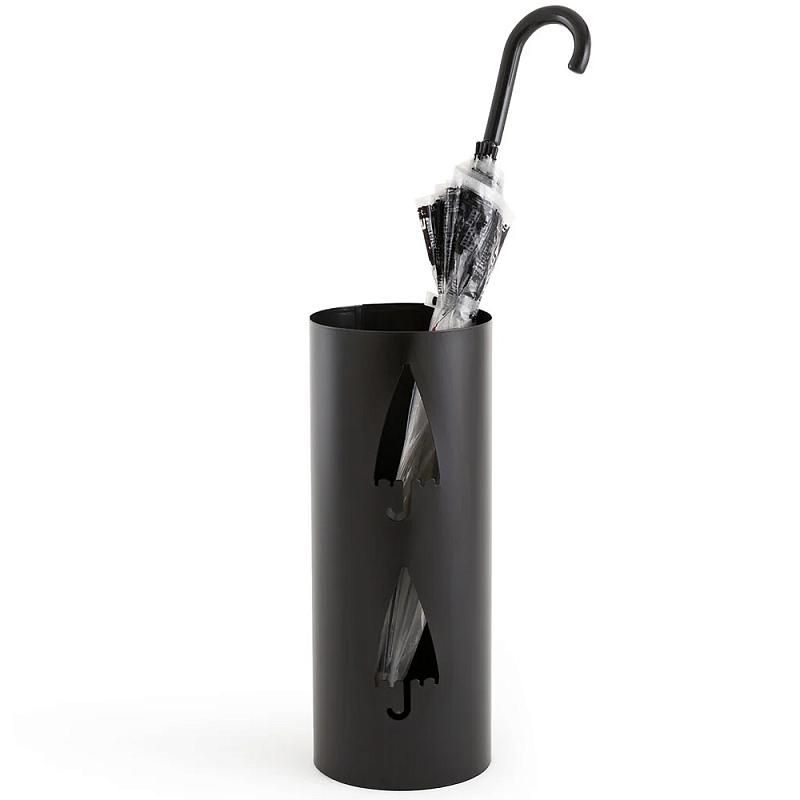 Подставка для зонтов из металла Umbrella-stand Black Подставка для зонтов из металла Umbrella-stand Black в Саратове | Loft Concept