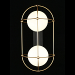 Бра настенное с 2 белыми плафонами Karina варинант исполнения - 1 | Loft Concept в Саратове