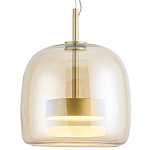Подвесной светильник Blanton Amber Glass Hanging Lamp 26 варинант исполнения - 1 | Loft Concept в Саратове