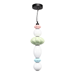 Подвесной светильник фигурный с керамическими элементами 24W LED Fragrant Light варинант исполнения - 3 | Loft Concept в Саратове