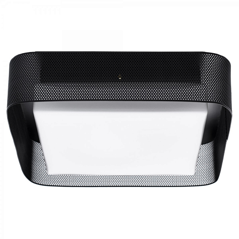 PRECISION Large Flush Mount Black Черный матовый Прозрачный белый PRECISION Large Flush Mount Black Черный матовый Прозрачный белый в Саратове | Loft Concept