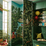 Обои ручная роспись Little London Jubilee Colourway варинант исполнения - 4 | Loft Concept в Саратове