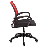 Офисное кресло с основанием из черного пластика Desk chairs Red варинант исполнения - 3 | Loft Concept в Саратове